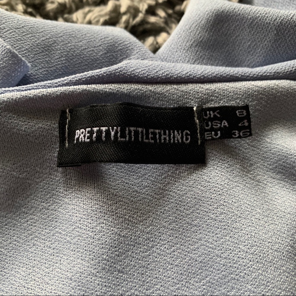 PrettyLittleThing Light Blue Romper - Picture 4 of 4